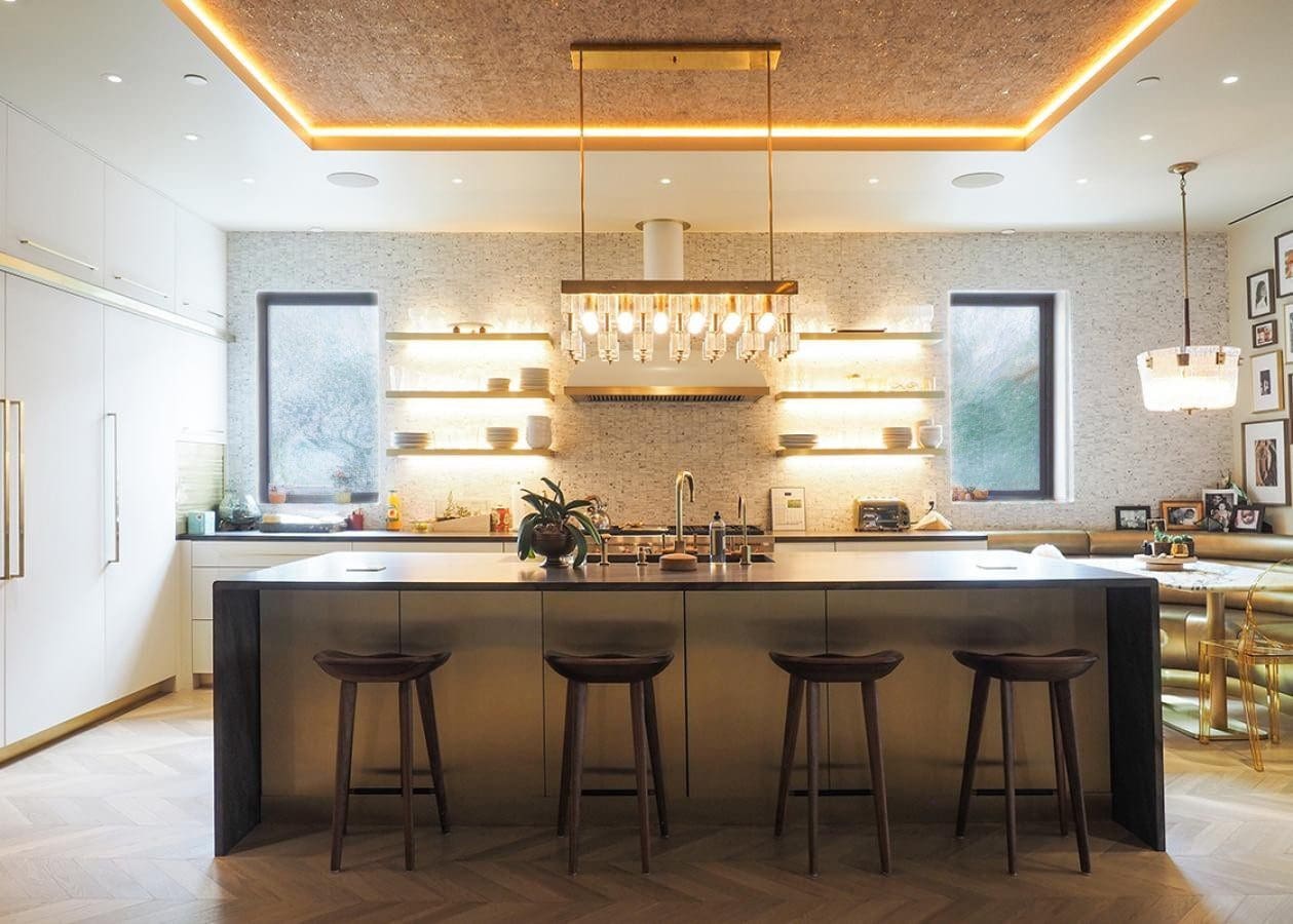 Brass Oak Marble Duplex Manhattan